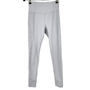 Girlfriend Collective White Compression Workout Legging High Rise Size Small